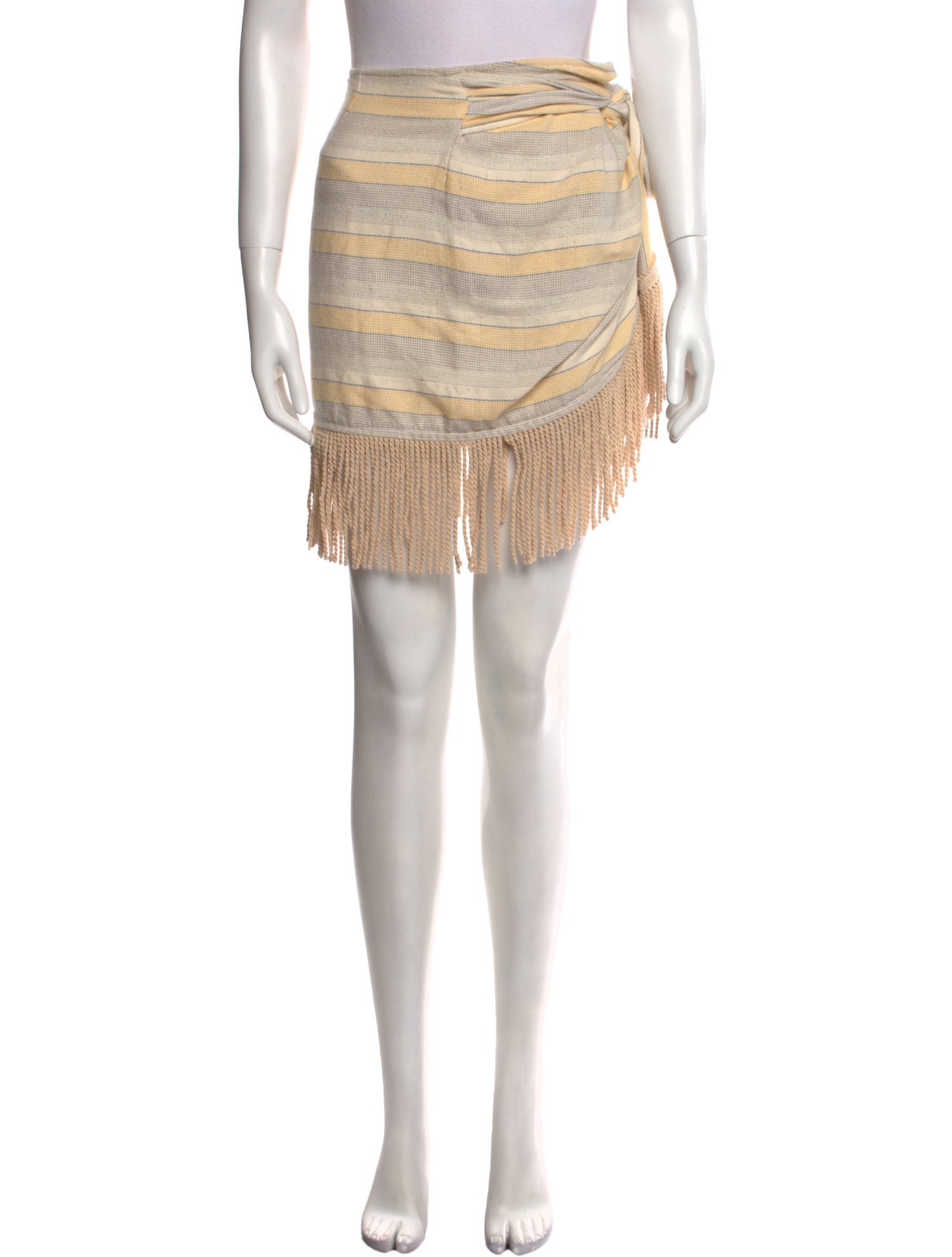 Just Bee Queen Striped Mini Skirt