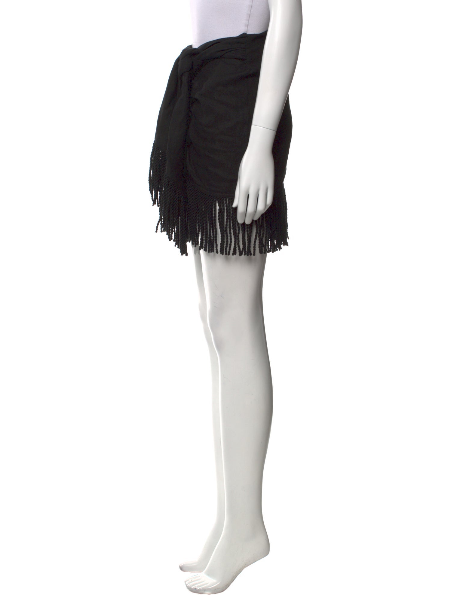 Just Bee Queen Linen Mini Skirt