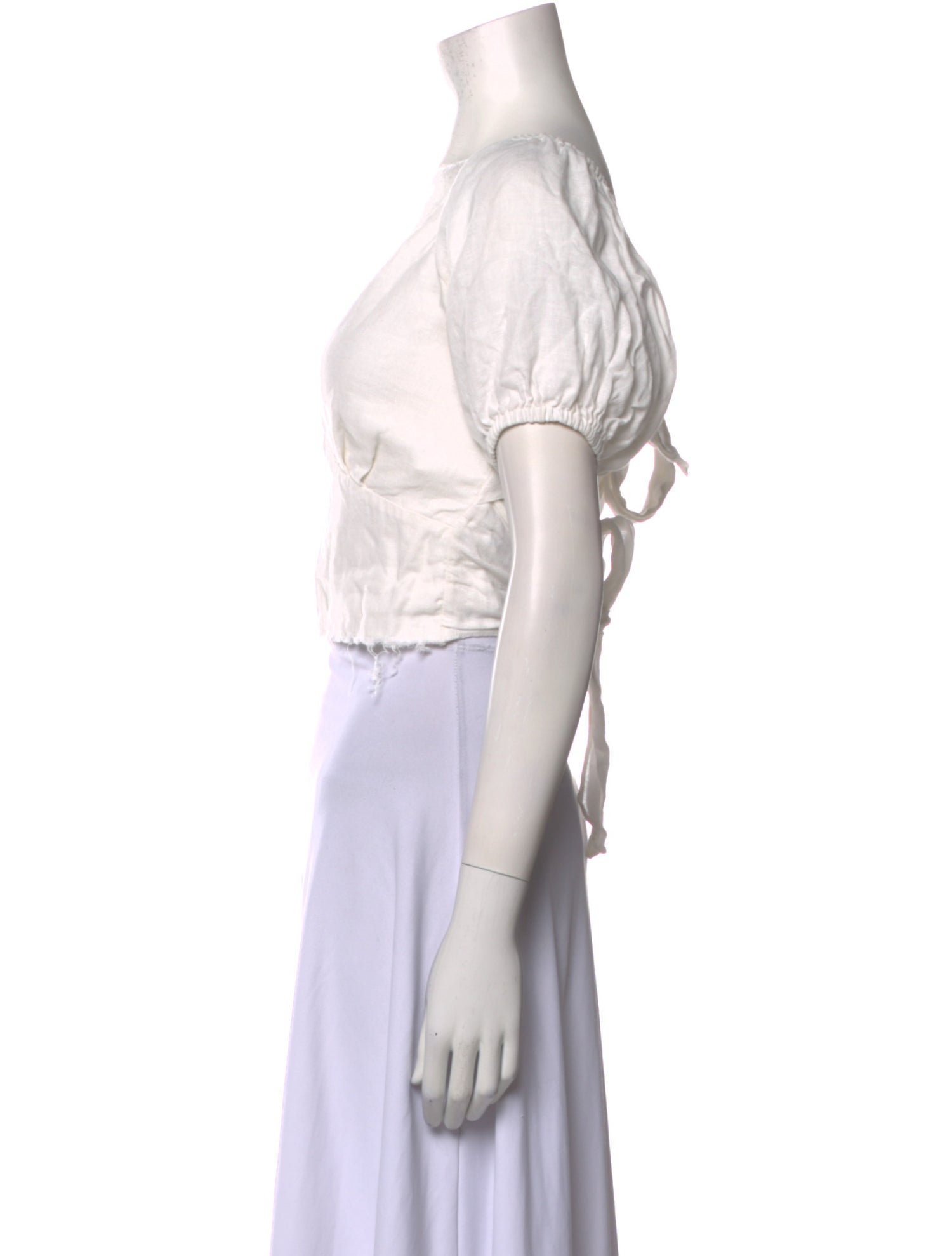 Just Bee Queen Scoop Neck Short Sleeve Crop Top