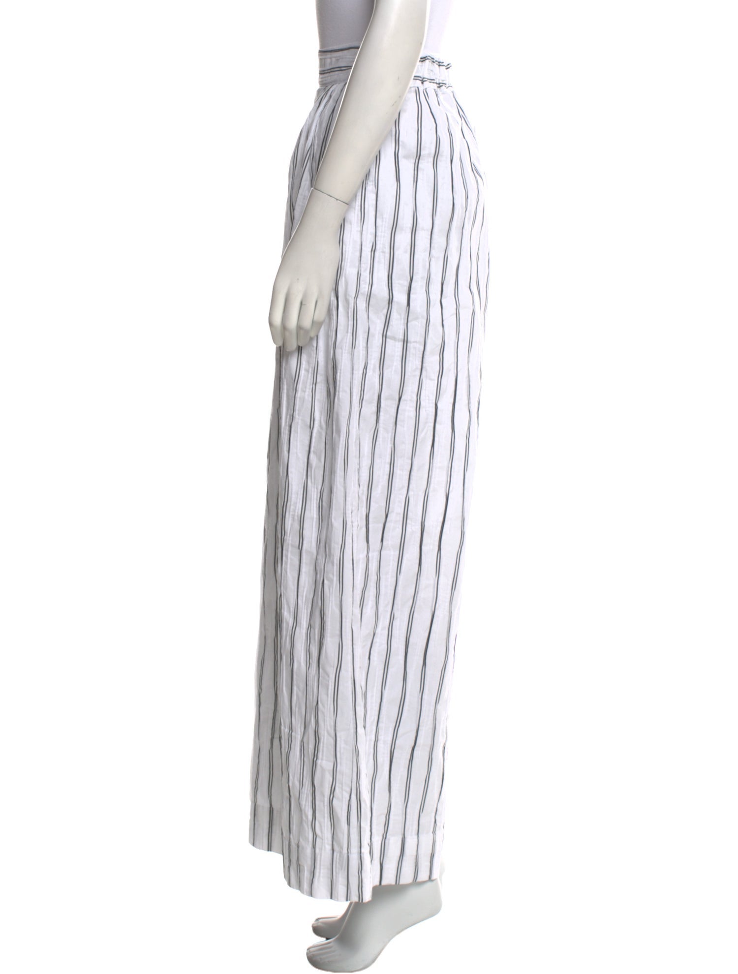 Just Bee Queen Striped Wide Leg Pants