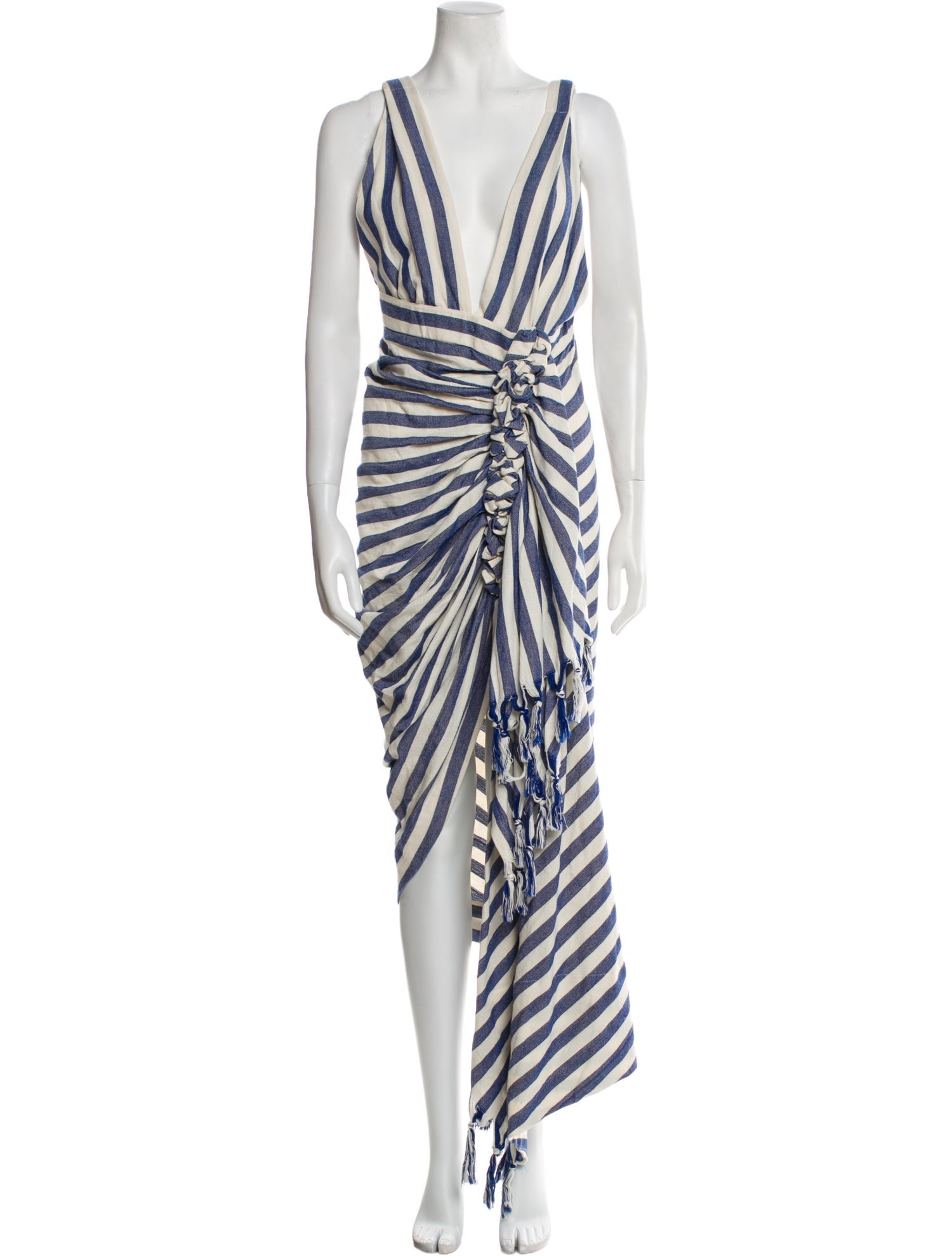 Just Bee Queen Striped Long Dress