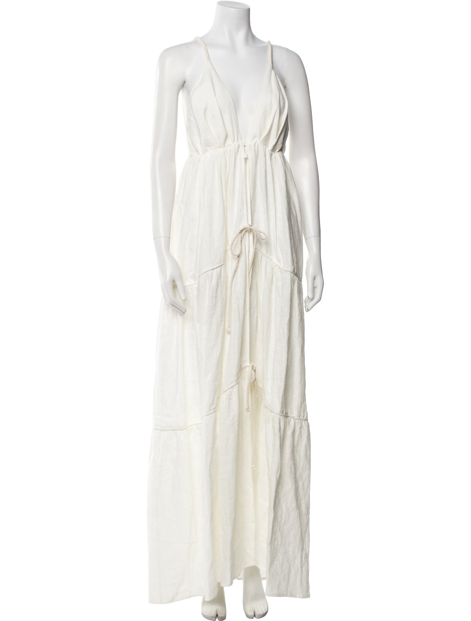 Just Bee Queen Linen V-Neck Tunic