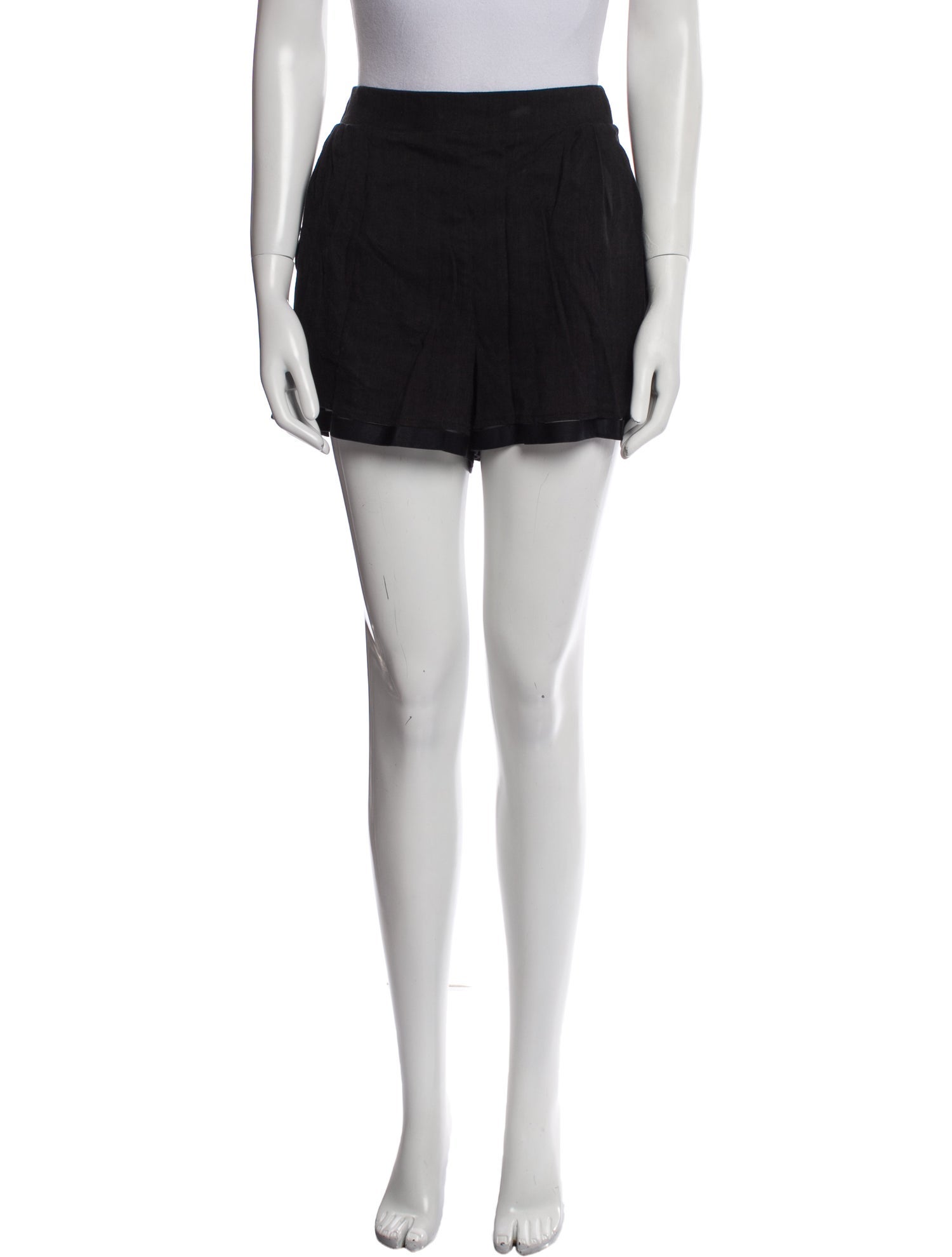 Just Bee Queen Linen Mini Shorts