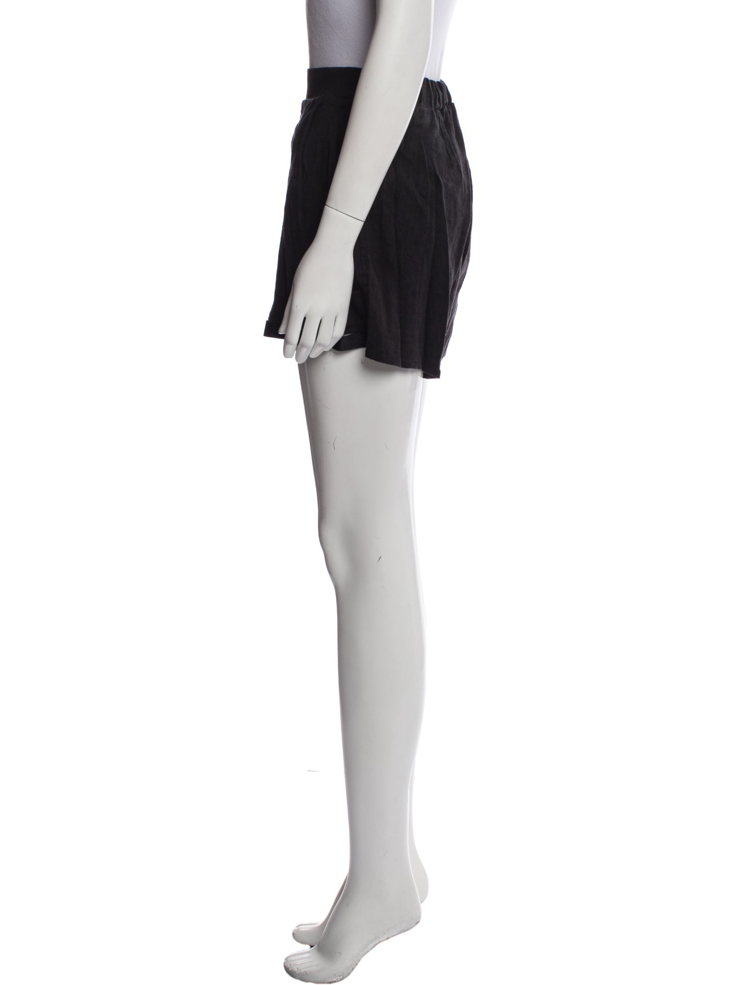 Just Bee Queen Linen Mini Shorts