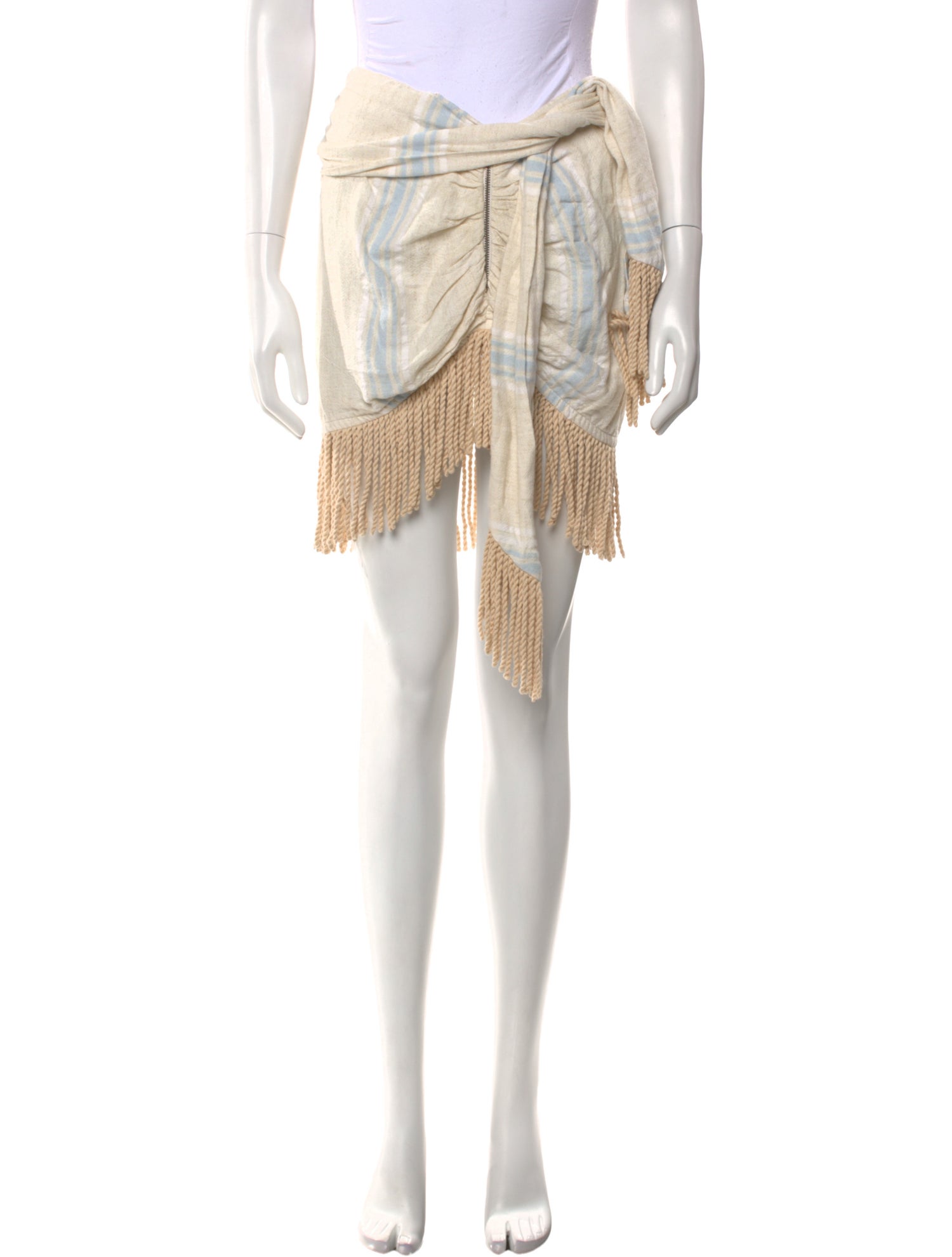 Just Bee Queen Striped Knee-Length Skirt