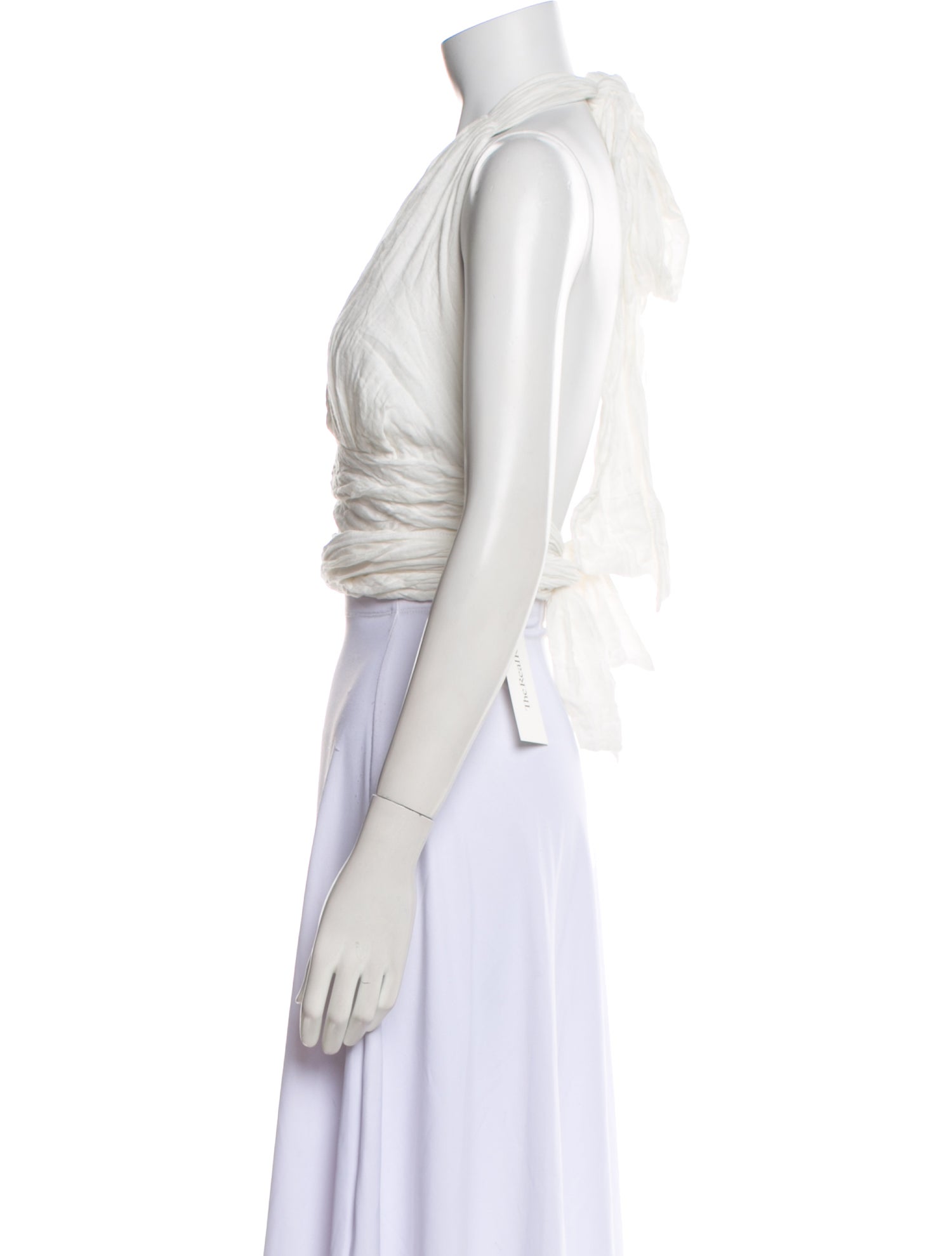 Just Bee Queen V-Neck Sleeveless Crop Top