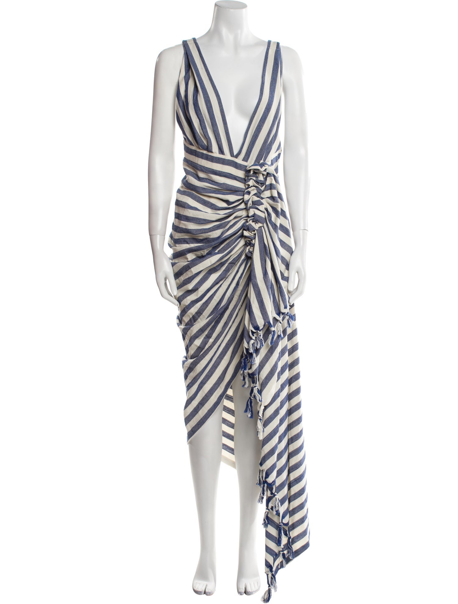 Just Bee Queen Striped Long Dress