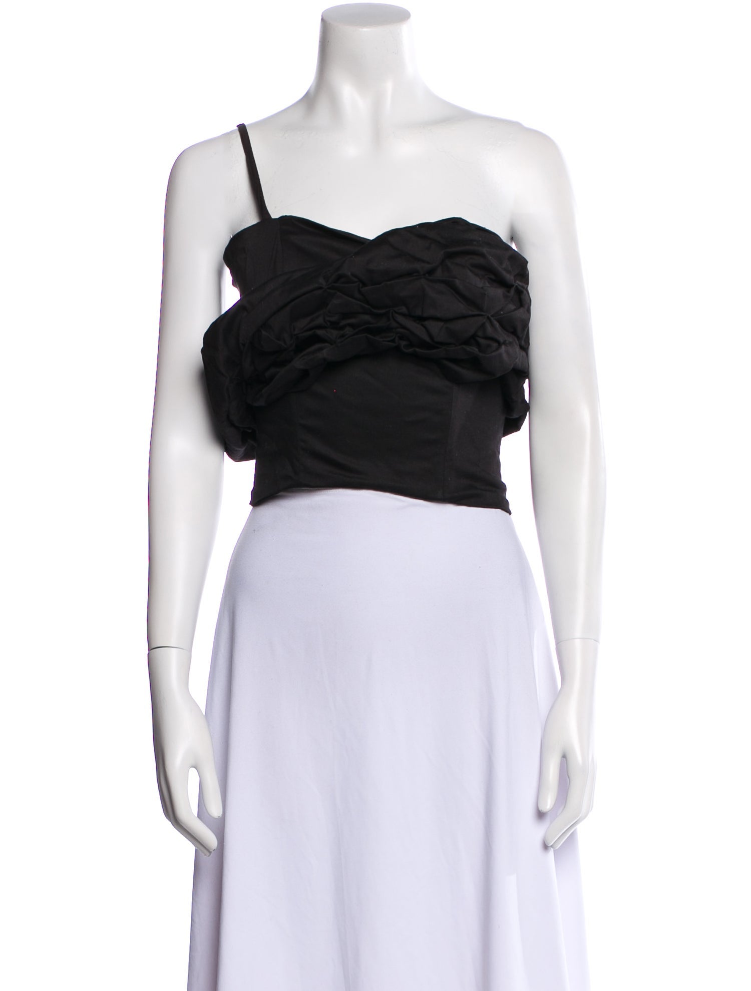 Just Bee Queen V-Neck Sleeveless Crop Top