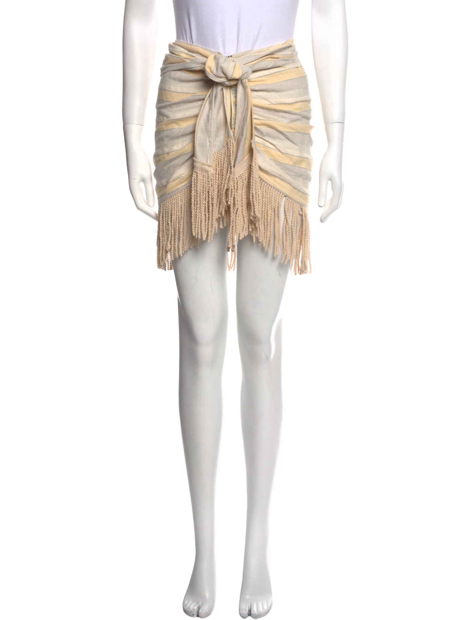 Just Bee Queen Striped Mini Skirt w/ Tags