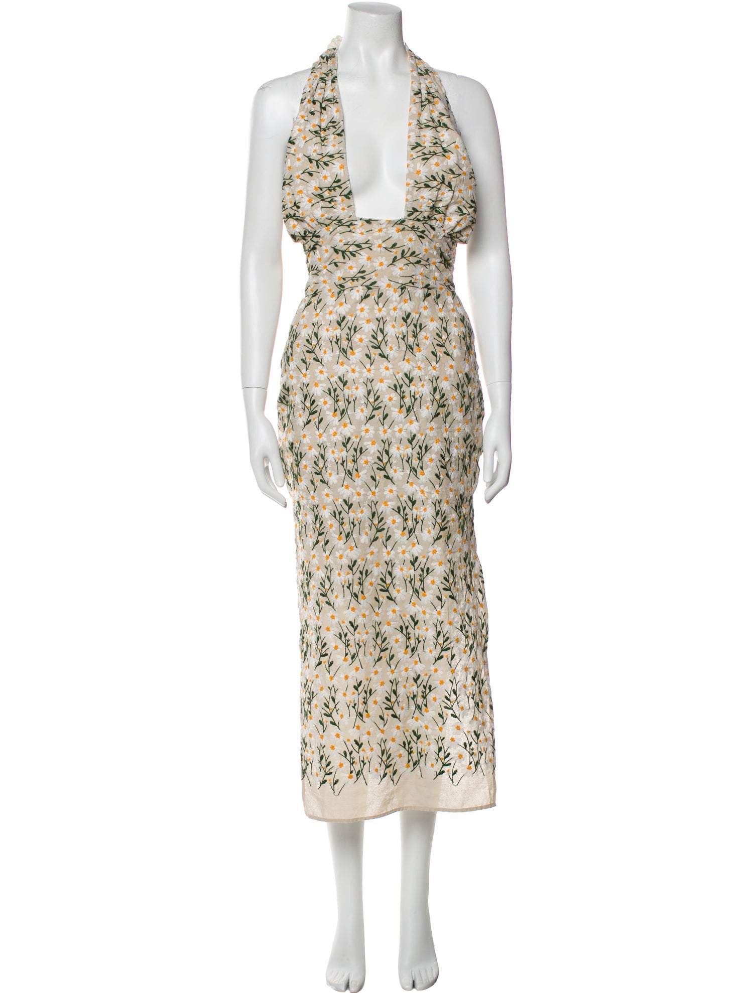 Just Bee Queen Printed Long Dress w/ Tags