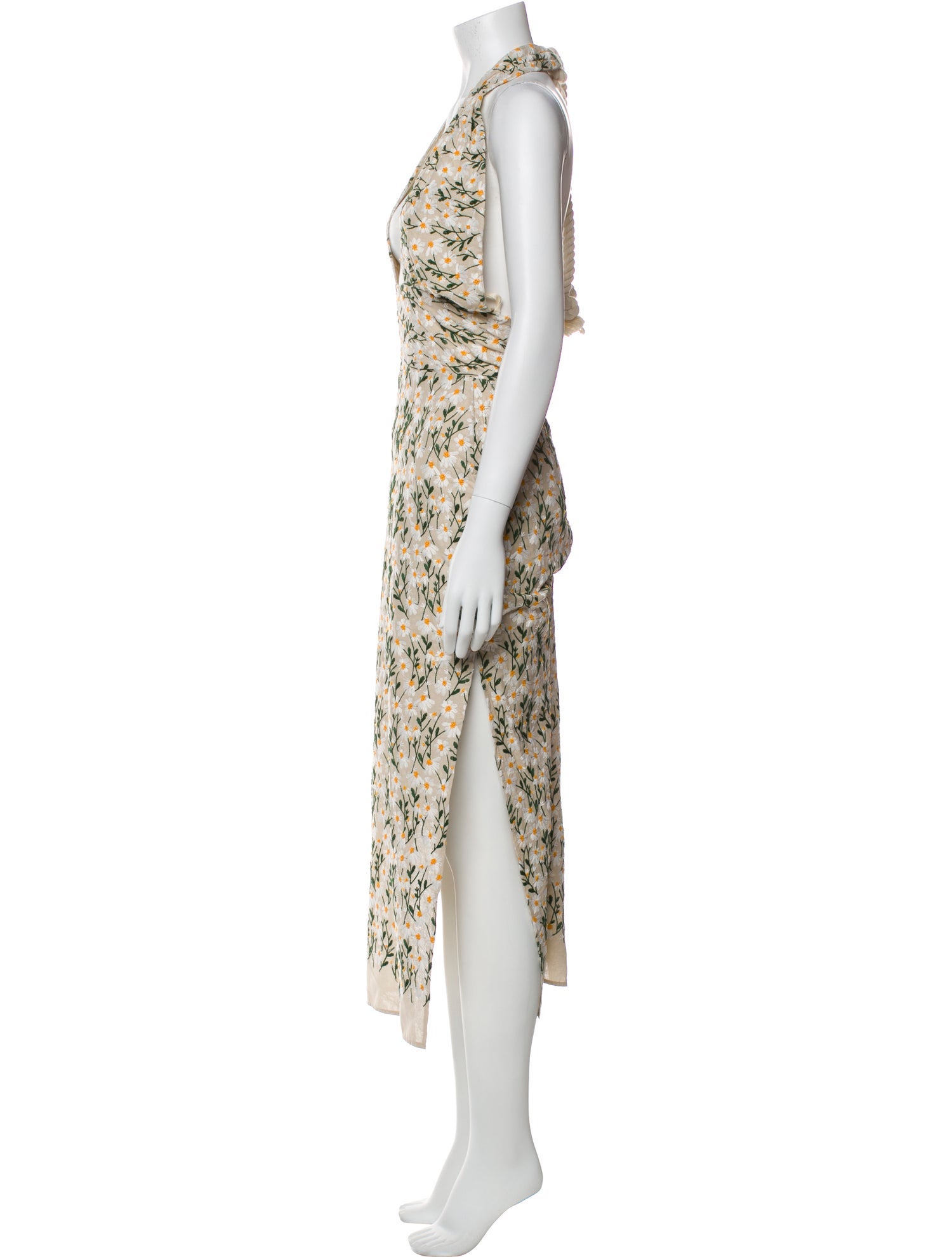 Just Bee Queen Printed Long Dress w/ Tags