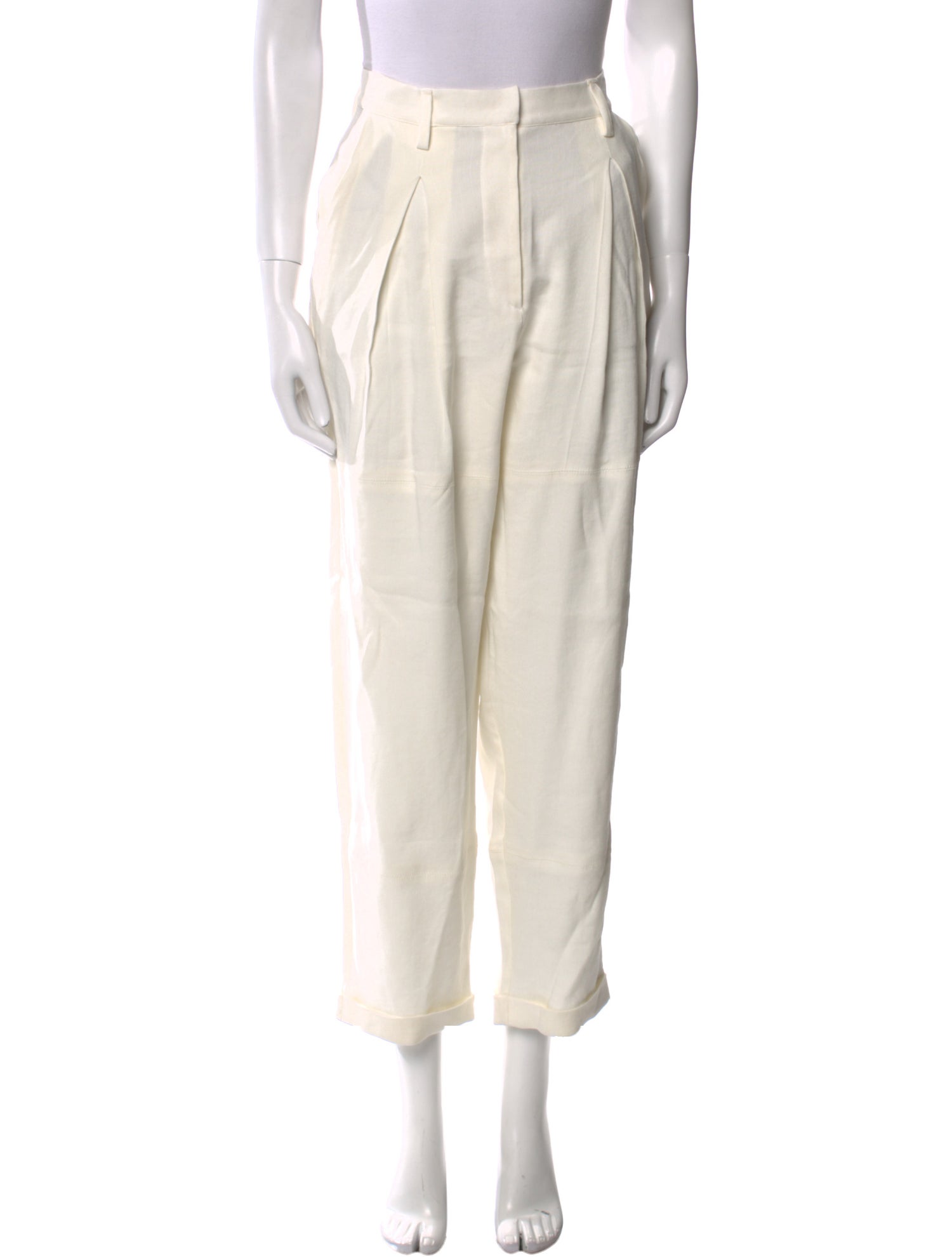 Just Bee Queen Linen Straight Leg Pants w/ Tags
