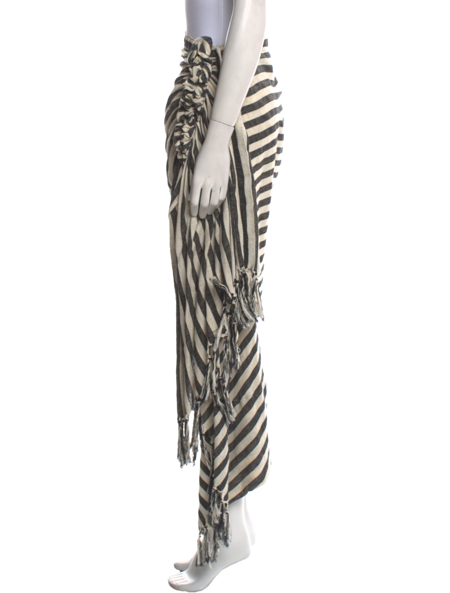 Just Bee Queen Striped Long Skirt