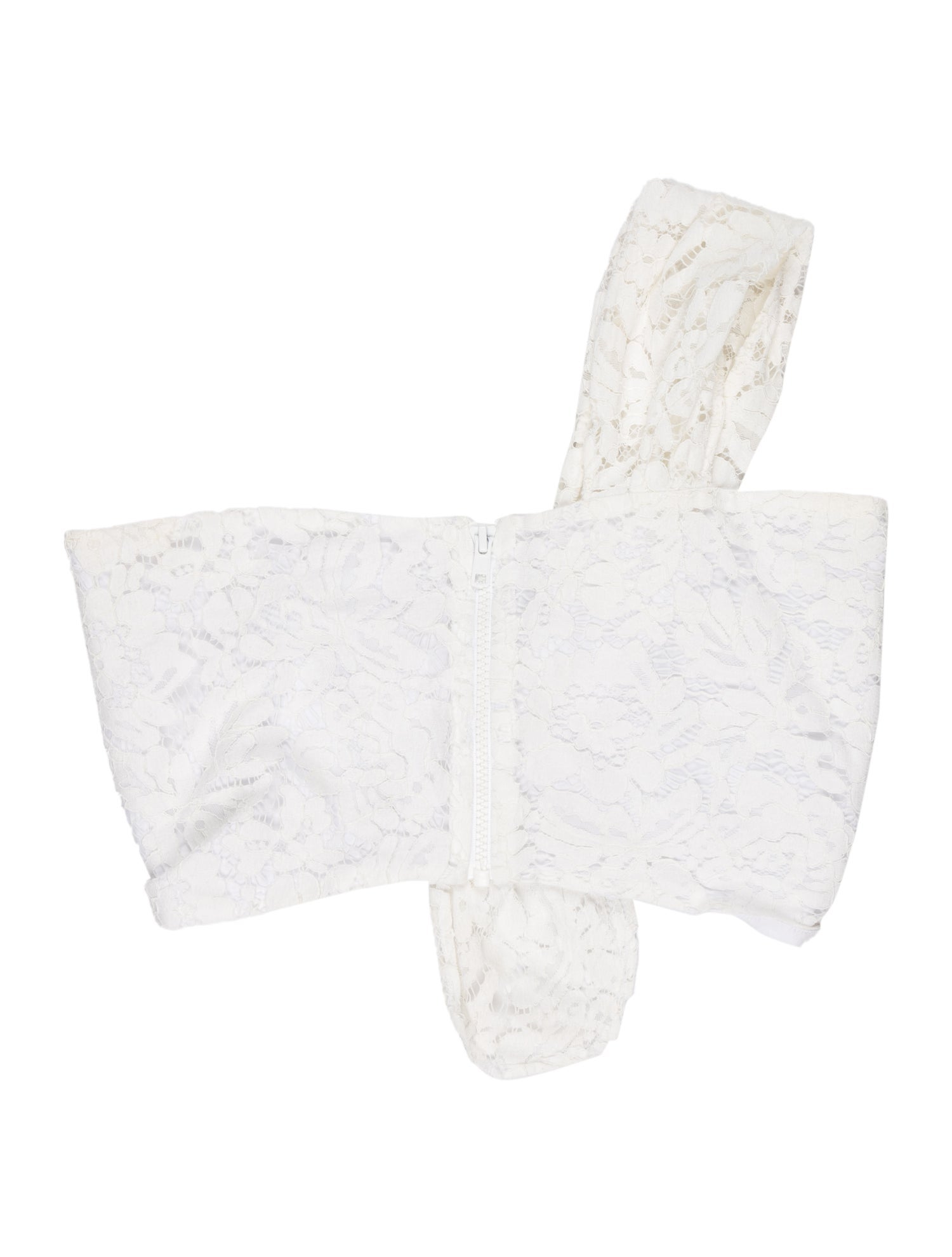 Just Bee Queen One-Shoulder Sleeveless Crop Top