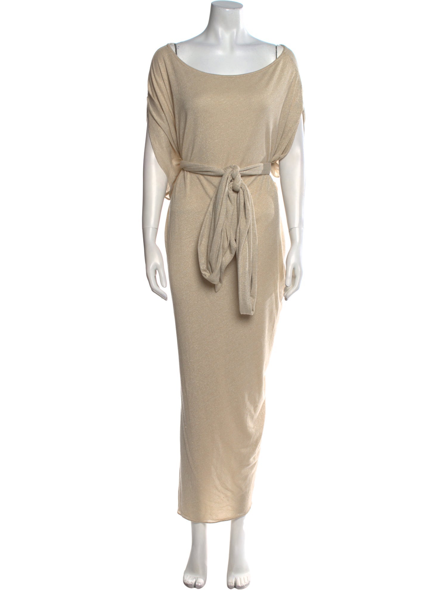 Just Bee Queen Bateau Neckline Long Dress