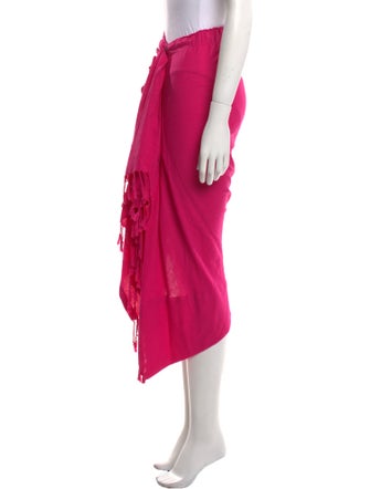 Just Bee Queen Linen Midi Length Skirt