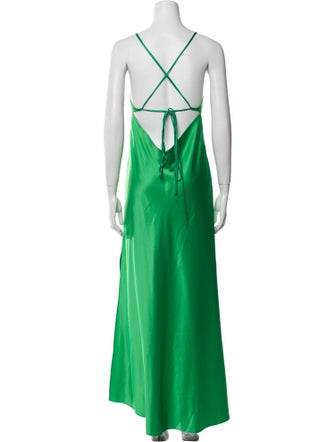 Just Bee Queen V-Neck Long Dress