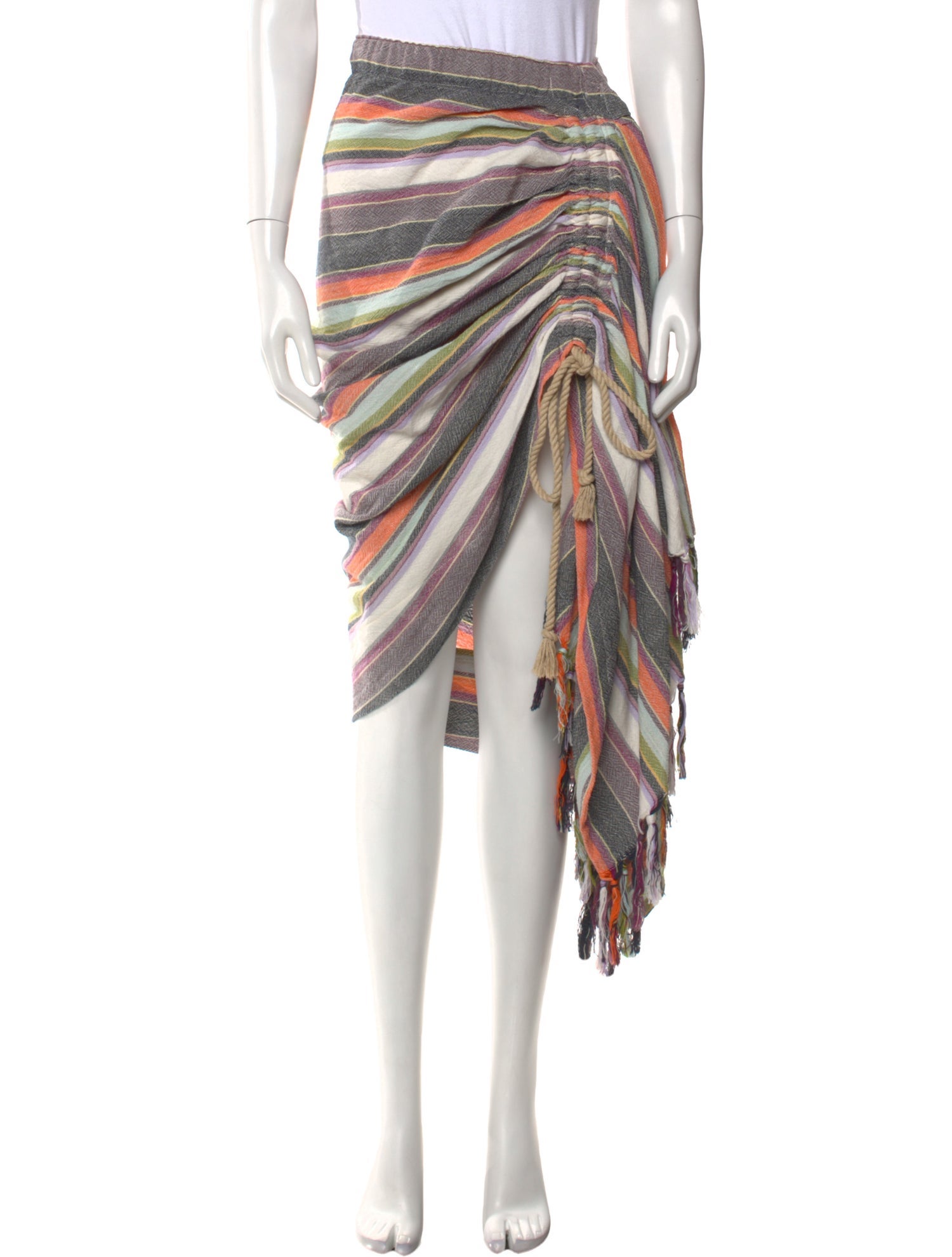 Just Bee Queen Striped Long Skirt