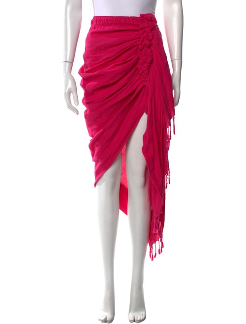 Just Bee Queen Linen Midi Length Skirt