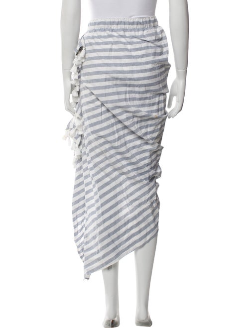 Just Bee Queen Striped Midi Length Skirt
