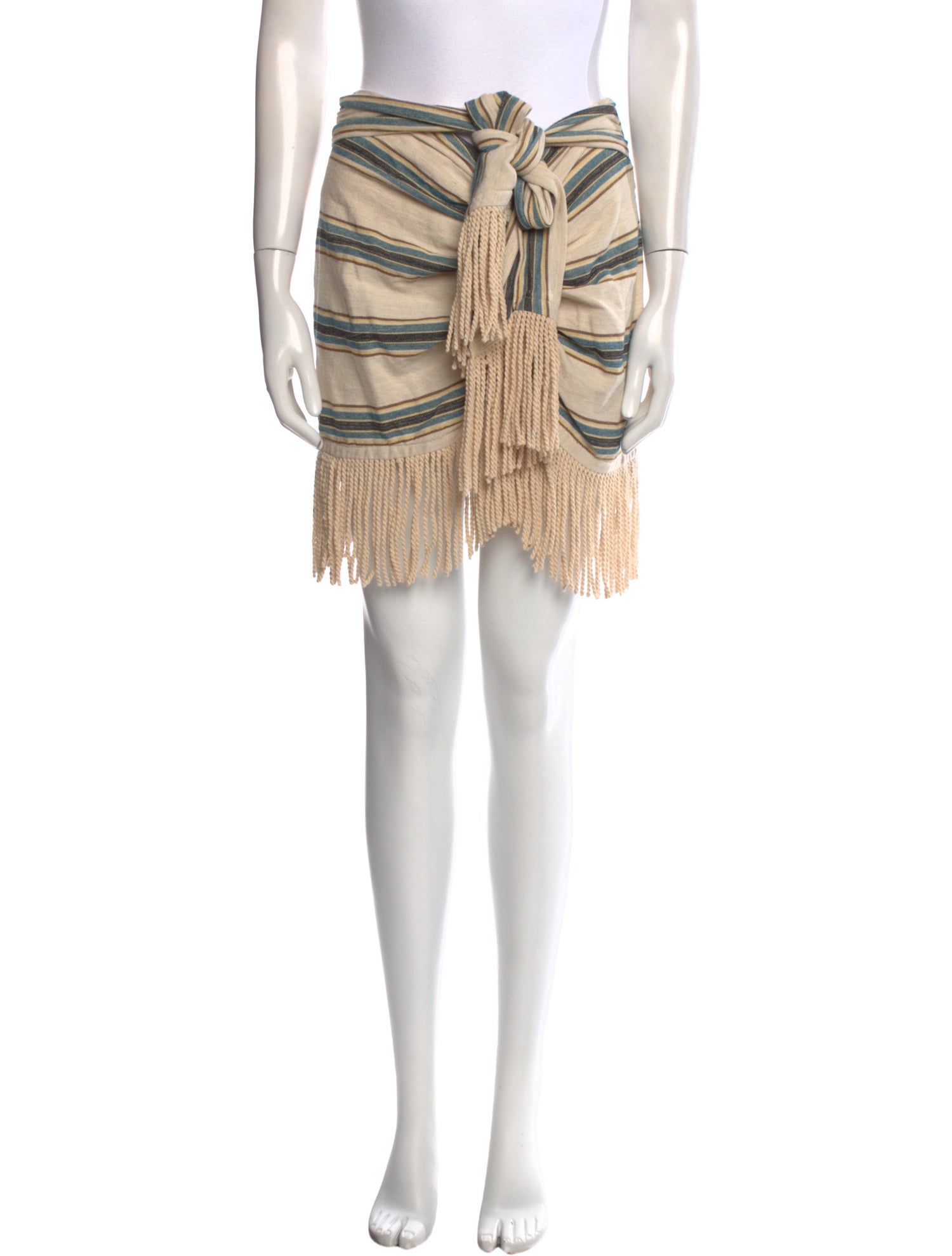 Just Bee Queen Striped Mini Skirt