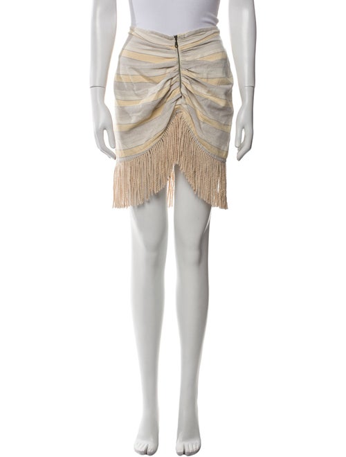 Just Bee Queen Linen Mini Skirt