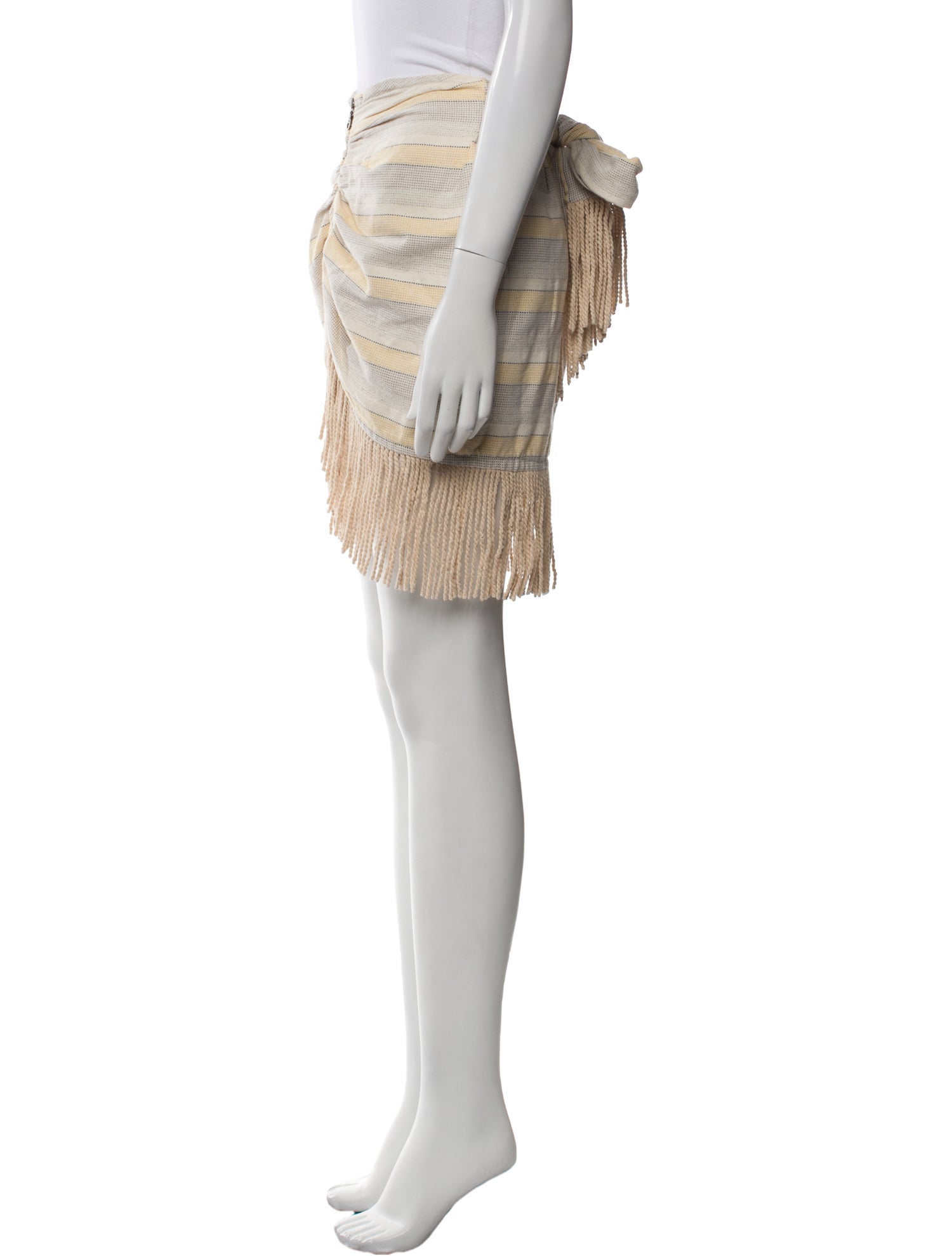 Just Bee Queen Linen Mini Skirt