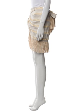 Just Bee Queen Linen Mini Skirt