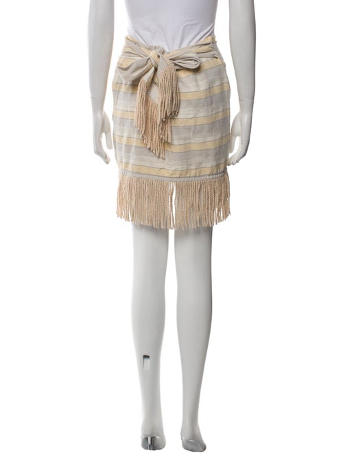 Just Bee Queen Linen Mini Skirt