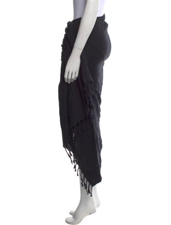 Just Bee Queen Linen Midi Length Skirt