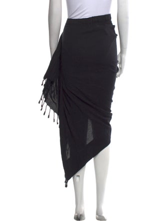 Just Bee Queen Linen Midi Length Skirt