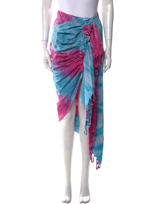 Just Bee Queen Printed Midi Length Skirt