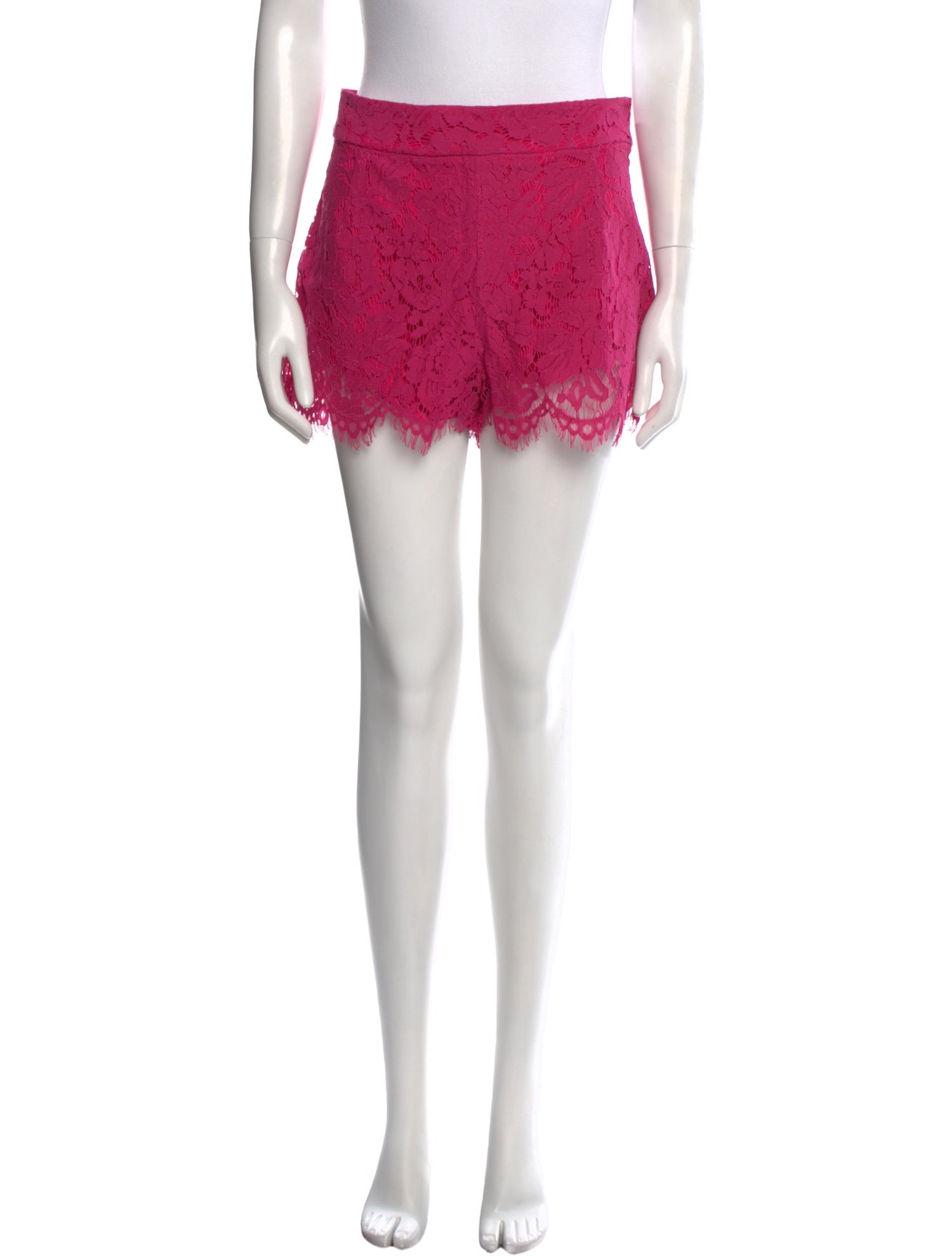 Just Bee Queen Lace Pattern Mini Shorts w/ Tags