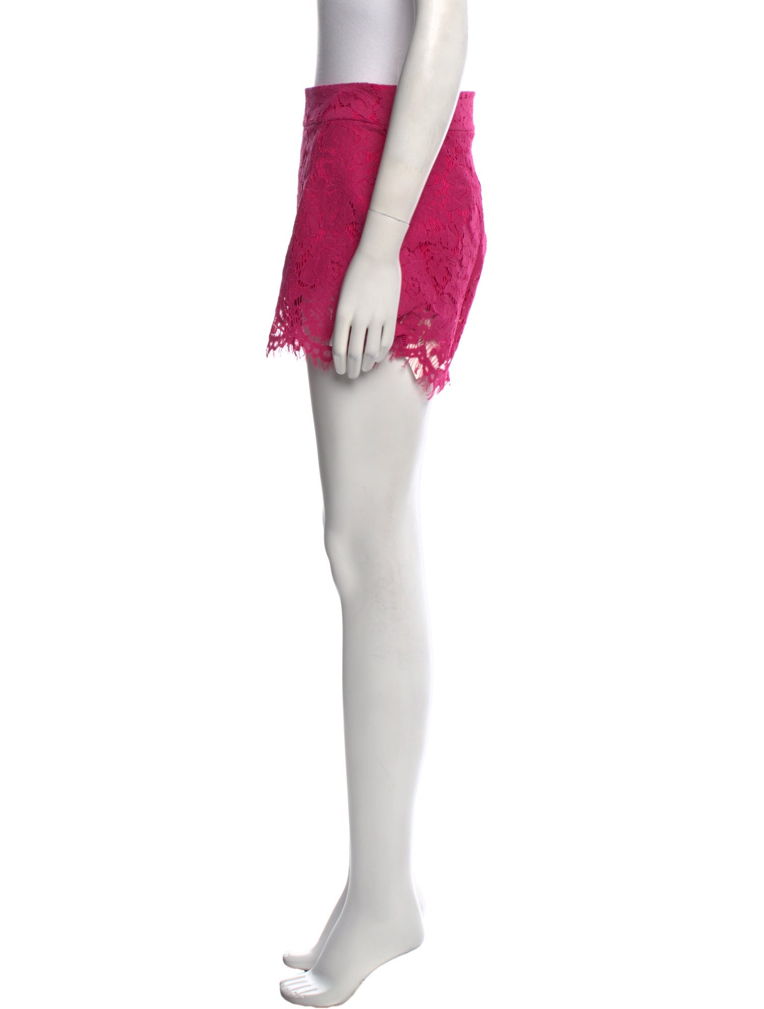 Just Bee Queen Lace Pattern Mini Shorts w/ Tags