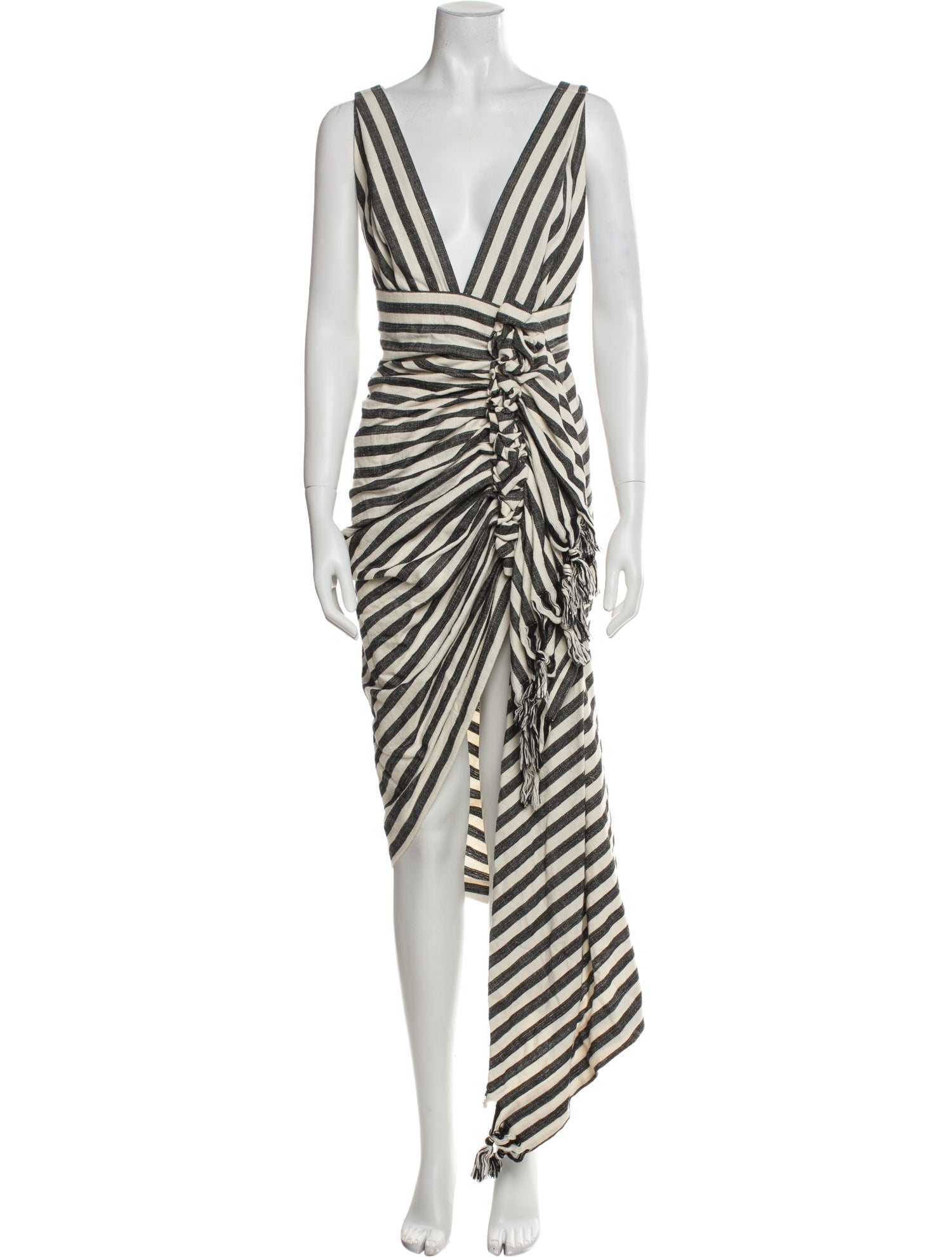 Just Bee Queen Striped Long Dress