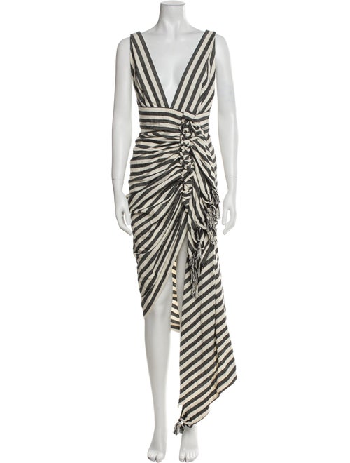 Just Bee Queen Striped Long Dress