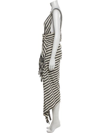 Just Bee Queen Striped Long Dress