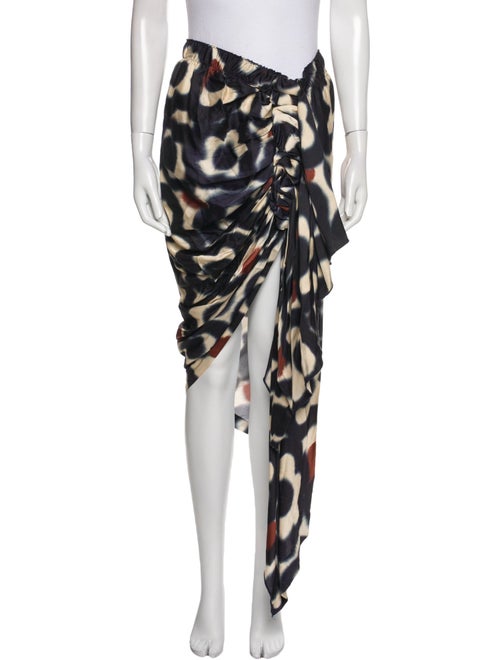 Just Bee Queen Printed Midi Length Skirt