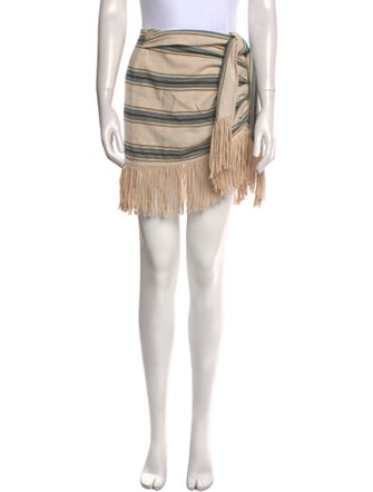 Just Bee Queen Striped Mini Skirt