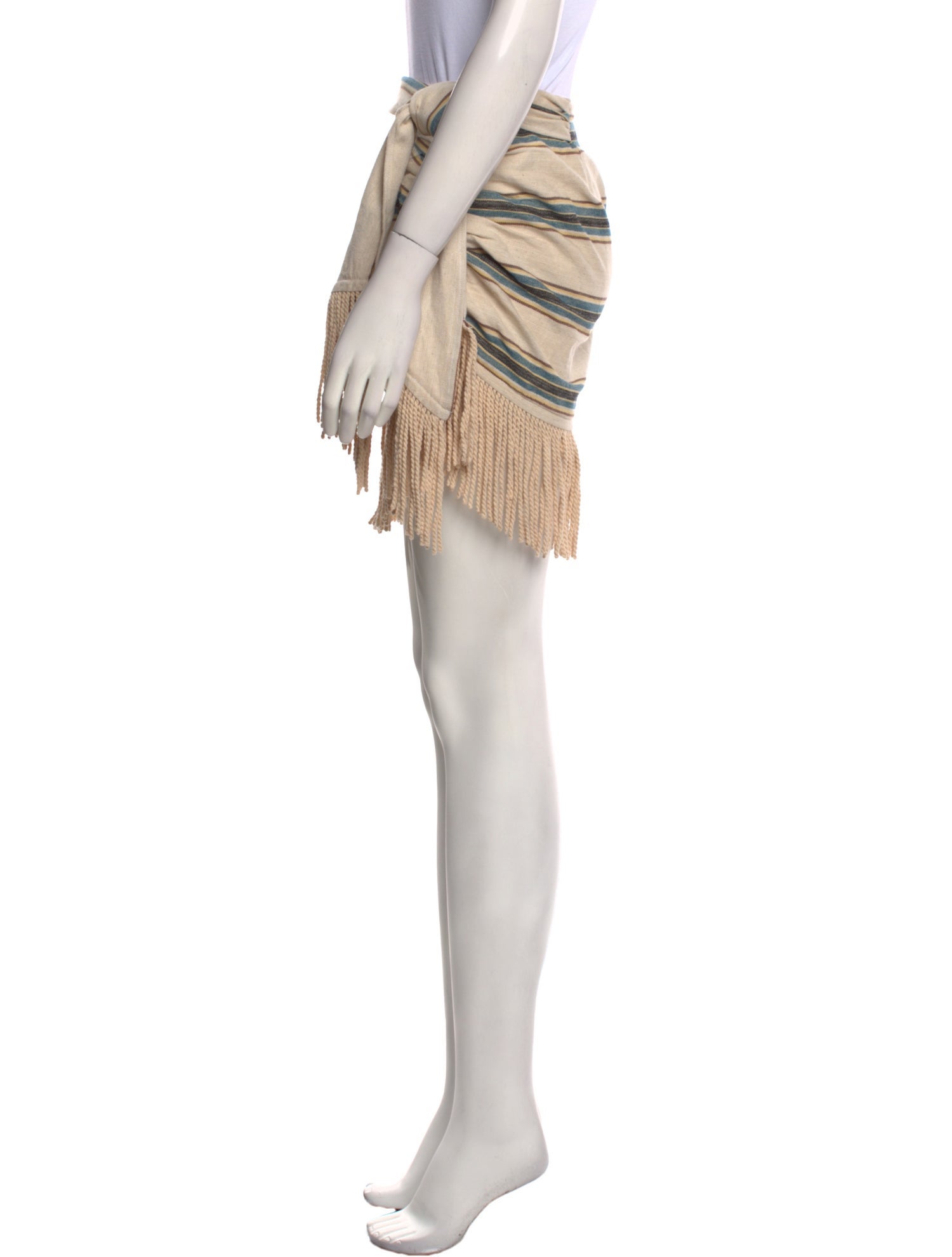 Just Bee Queen Striped Mini Skirt