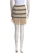 Just Bee Queen Striped Mini Skirt