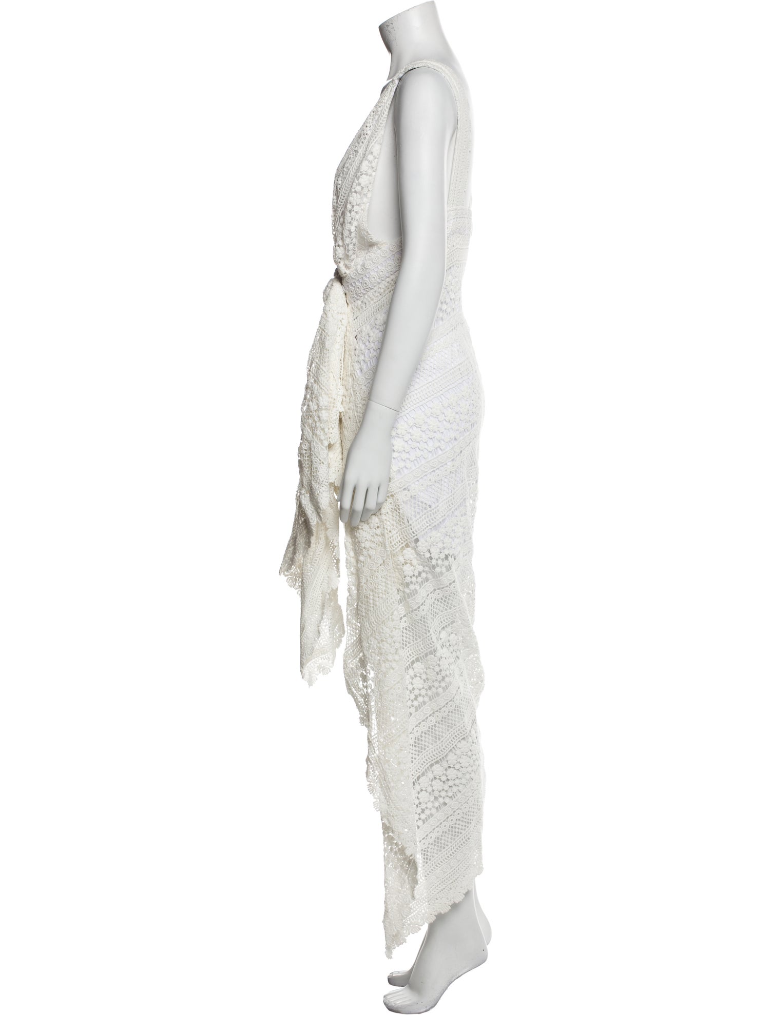 Just Bee Queen V-Neck Midi Length Dress