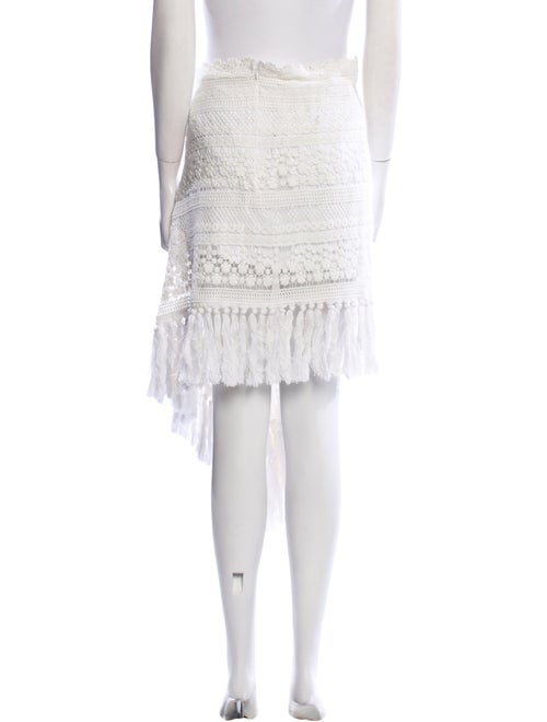 Just Bee Queen Tassel Accents Knee-Length Skirt