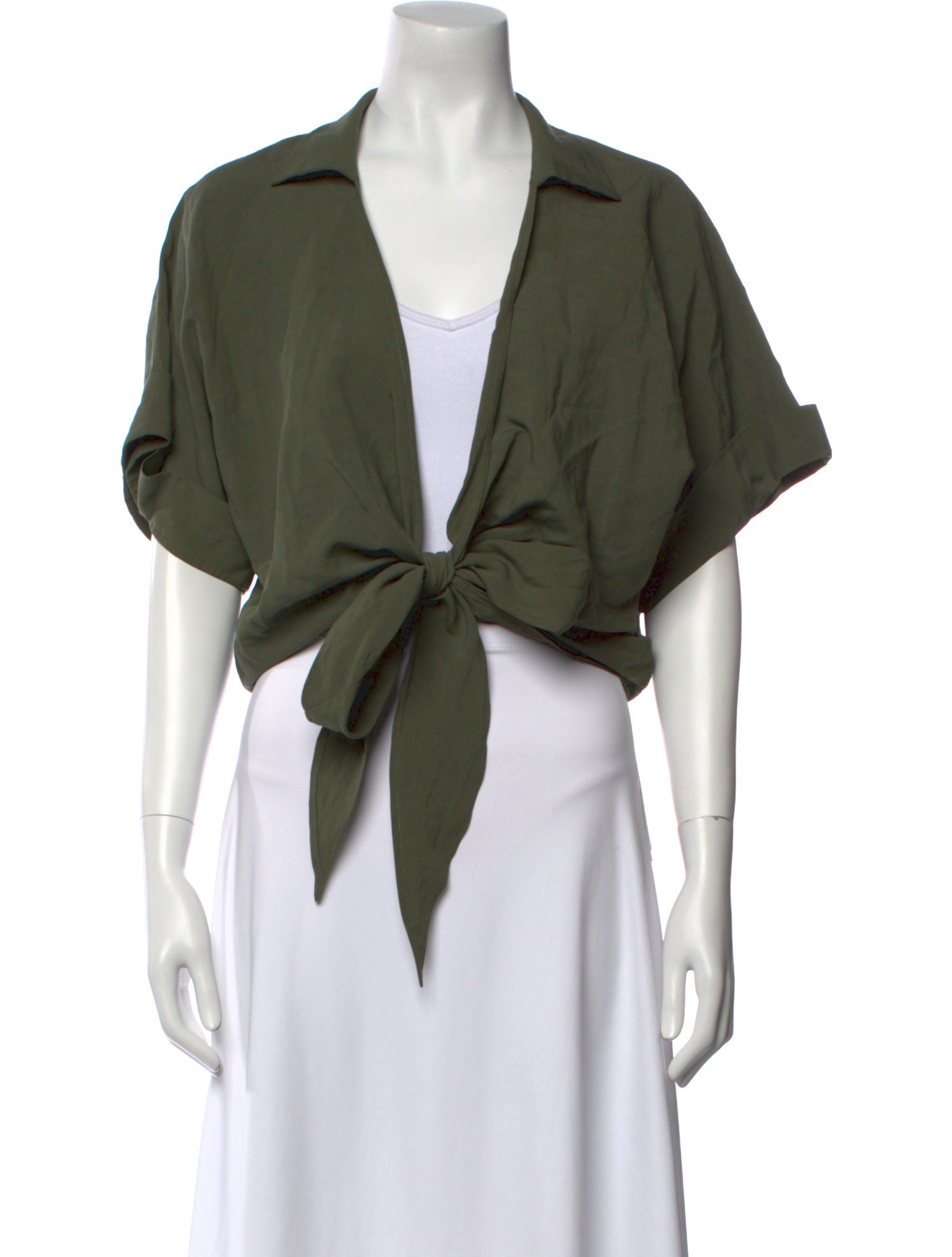 Just Bee Queen Short Sleeve Crop Top