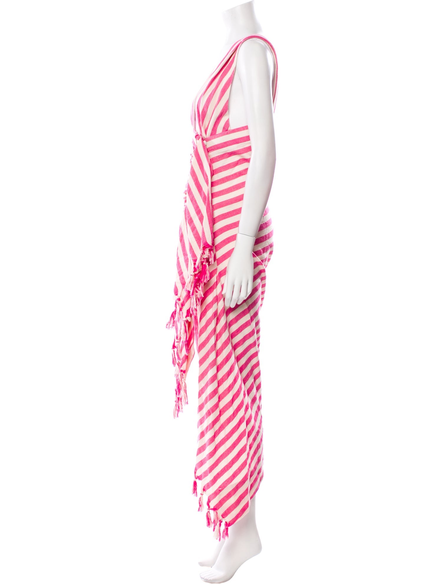 Just Bee Queen Striped Long Dress