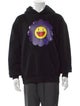 J Balvin x Takashi Murakami Graphic Print Crew Neck Hoodie