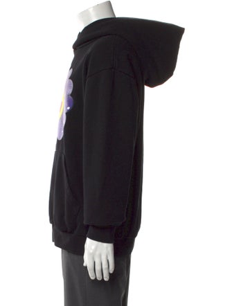 J Balvin x Takashi Murakami Graphic Print Crew Neck Hoodie