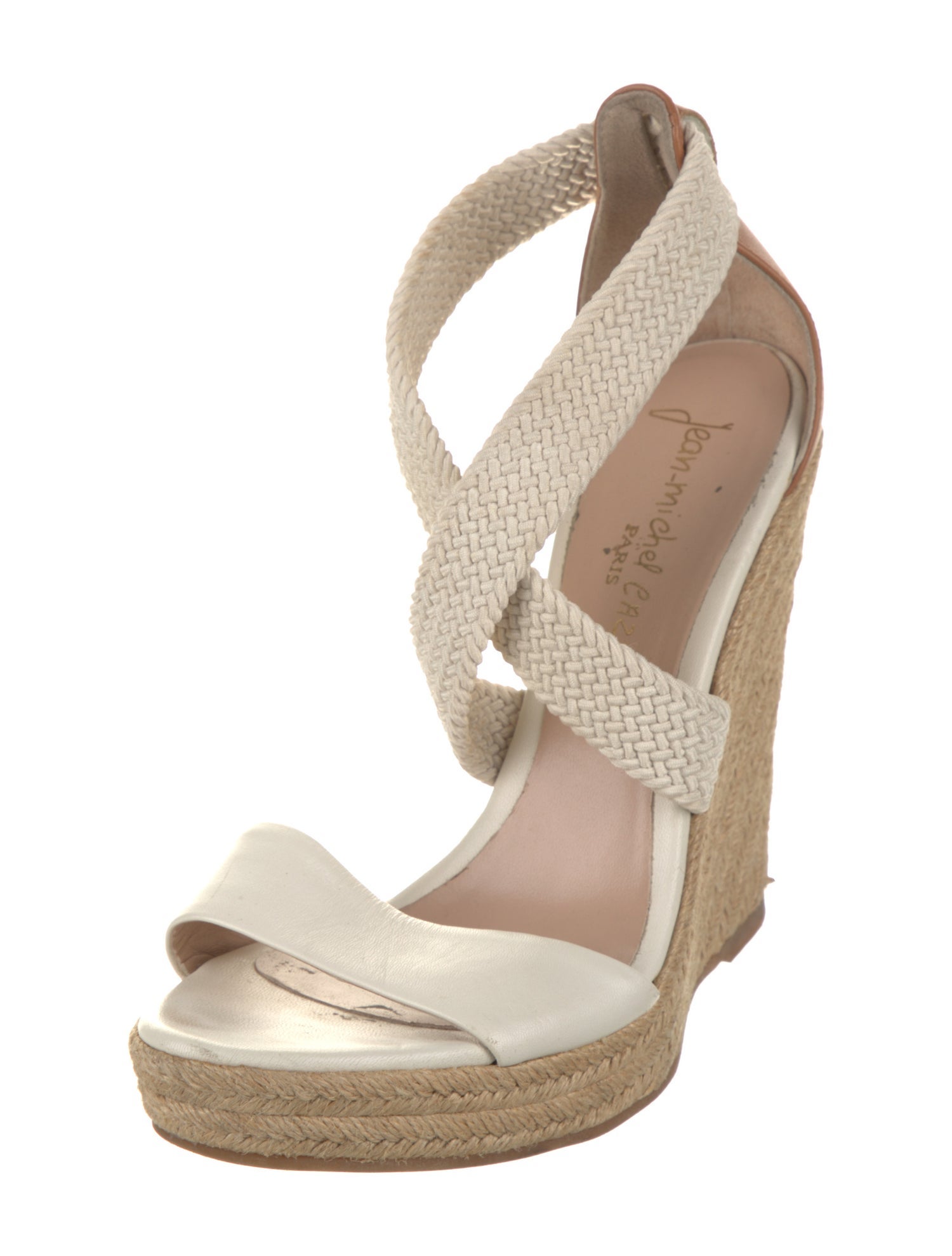 Jean-Michel Cazabat Leather Espadrilles