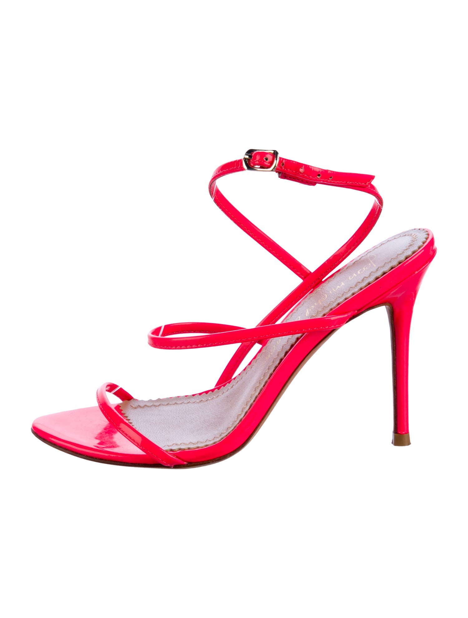 Jean-Michel Cazabat Patent Leather Sandals