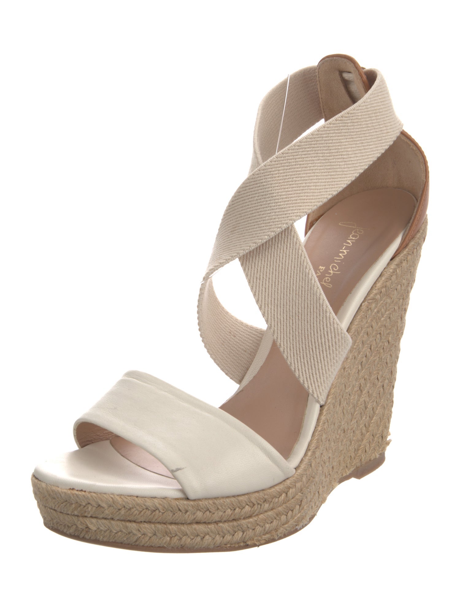 Jean-Michel Cazabat Leather Espadrilles